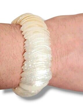Antique Pearl 🐚 Sea Shell Strech Bracelet